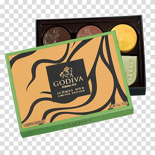 Belgian chocolate Godiva Chocolatier Candy, ikonlar transparent background PNG clipart