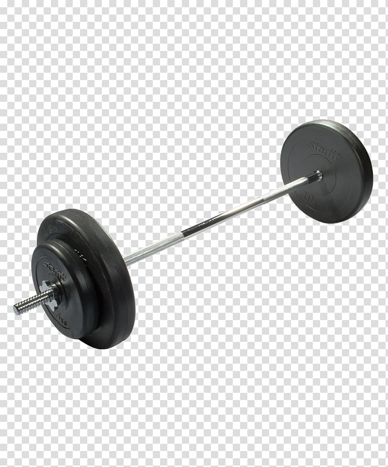 Barbell Dumbbell Kettlebell Weight training Exercise machine, rod transparent background PNG clipart