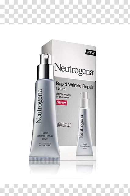 Anti-aging cream Neutrogena Rapid Wrinkle Repair Moisturizer, Acne Scars transparent background PNG clipart