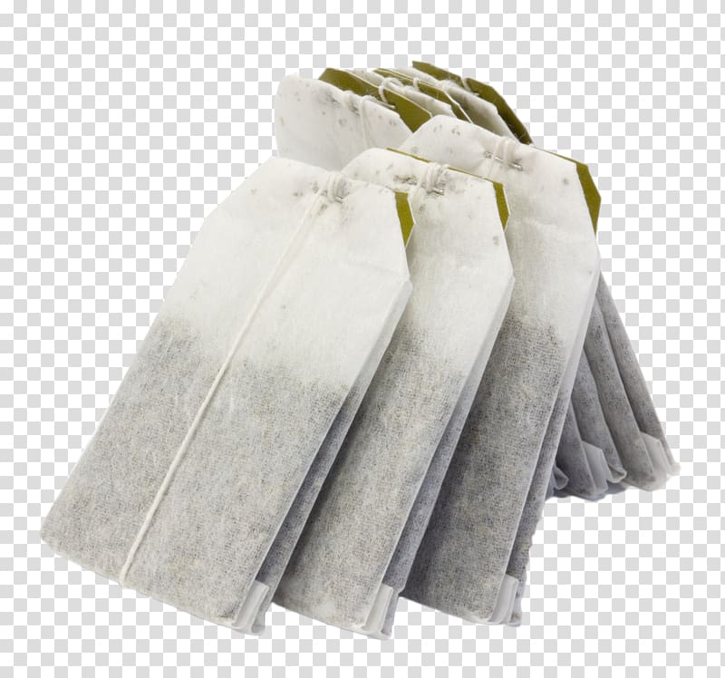 gray paper bags, Green tea Coffee Tea bag Black tea, Non-woven bags of tea bags transparent background PNG clipart