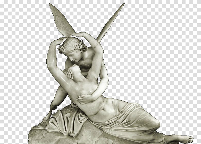 Cupid and Psyche Psyche Revived by Cupid\'s Kiss Eros Greek mythology, others transparent background PNG clipart