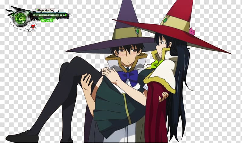 Witchcraft Works Anime Character, Anime transparent background PNG clipart
