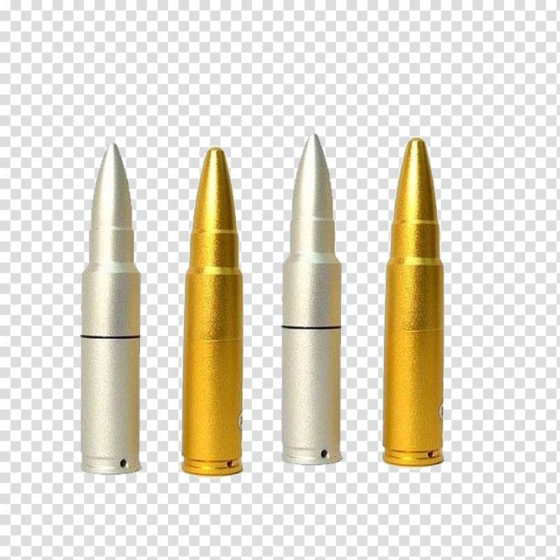 Bullet USB flash drive Data storage, Different types of bullets transparent background PNG clipart