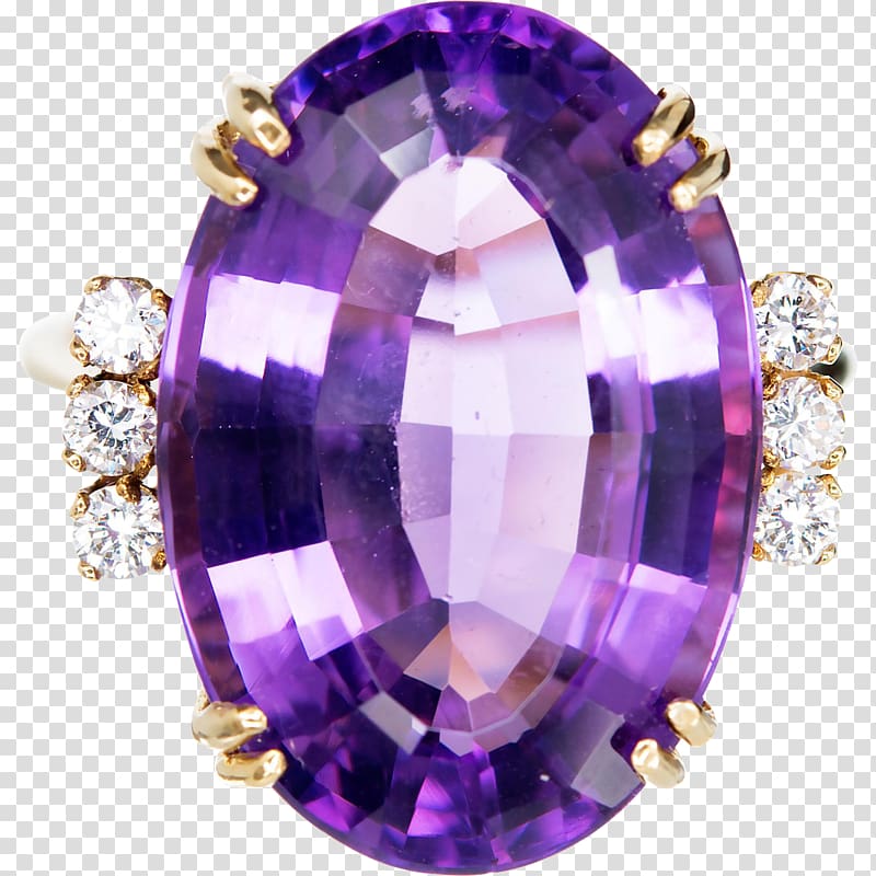Jewellery Amethyst Gemstone Clothing Accessories Purple, amethyst transparent background PNG clipart