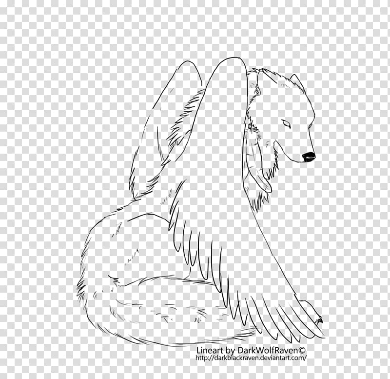 Gray wolf Drawing Line art Coloring book , others transparent background PNG clipart