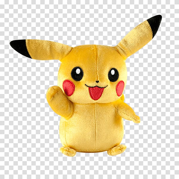 Pikachu Pokémon GO Stuffed Animals & Cuddly Toys Plush, pikachu transparent background PNG clipart