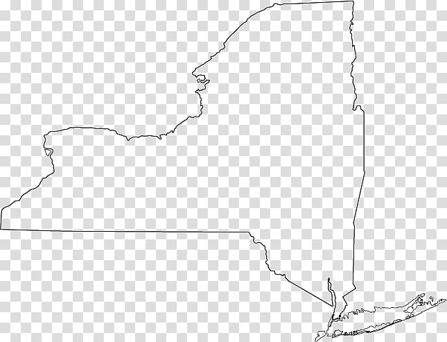York Blank map Blank map Geography, new york map transparent background PNG clipart