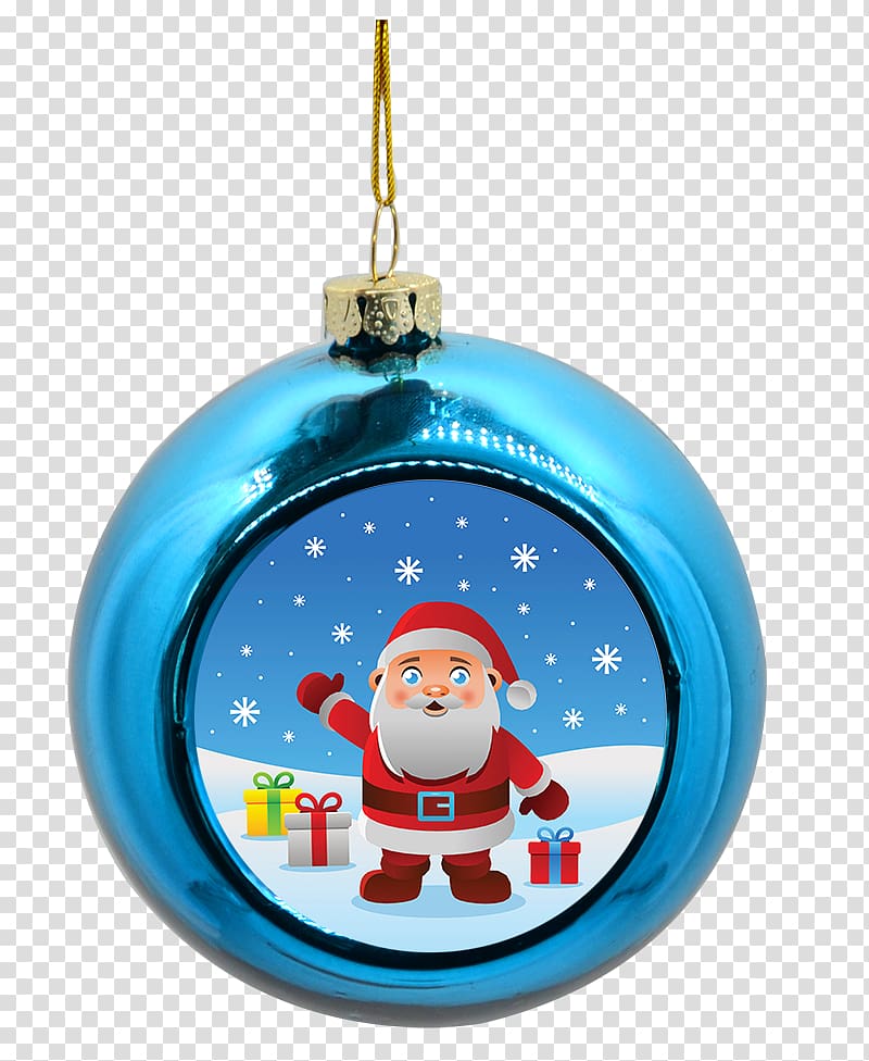 Sublimation Blue Christmas ornament Ball, christmas transparent background PNG clipart