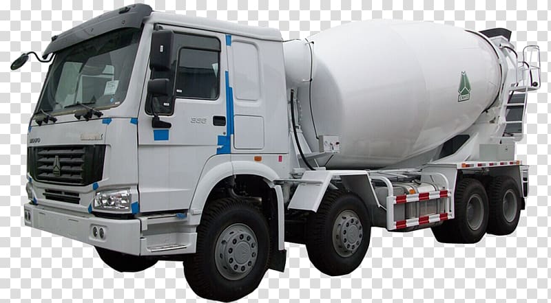 Cement Mixers Dump truck Concrete Sinotruk (Hong Kong), truck transparent background PNG clipart