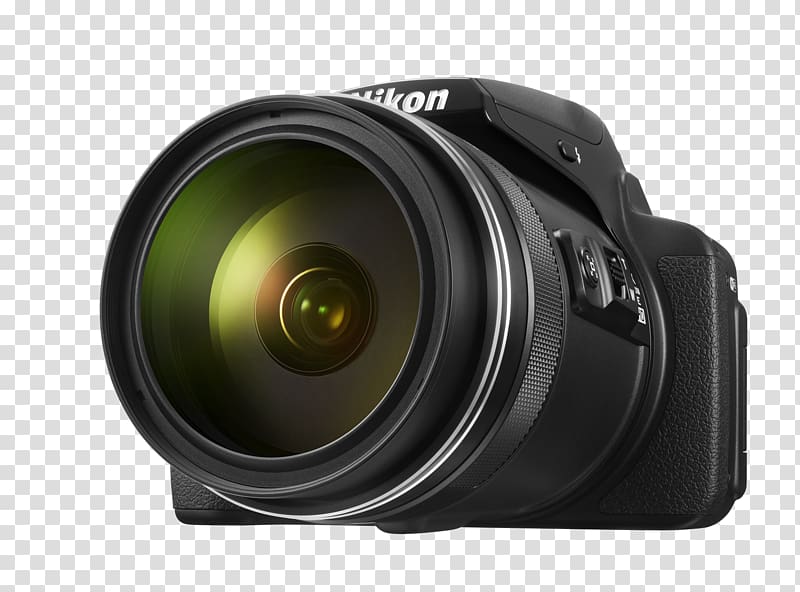 Nikon Bridge camera Zoom lens , Camera transparent background PNG clipart