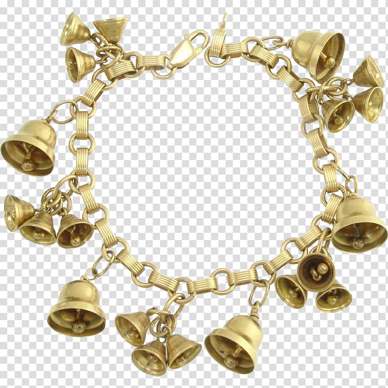 Jewellery Charm bracelet Gold Necklace, vintage gold transparent background PNG clipart
