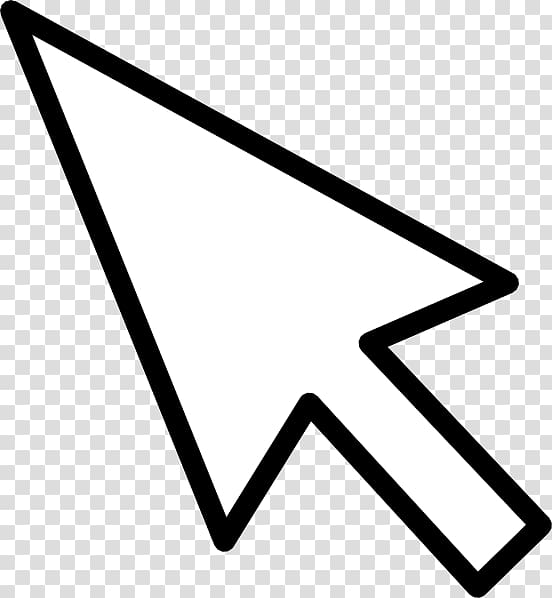 Computer Mouse Pointer Arrow Mouse Cursor White Arrow On