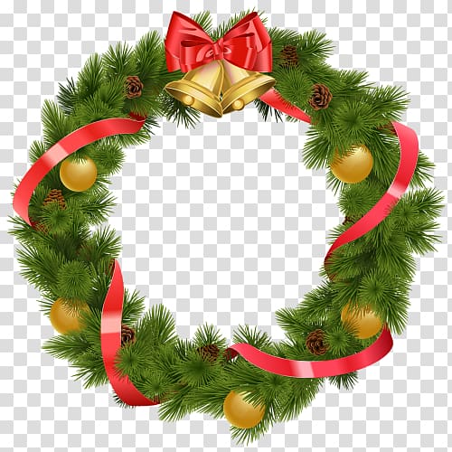 Christmas Day Wreath Christmas tree Christmas decoration, christmas tree transparent background PNG clipart