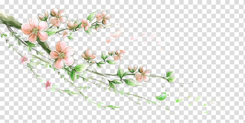 High-definition television Display resolution 1080p Mobile phone , Peach blossom transparent background PNG clipart
