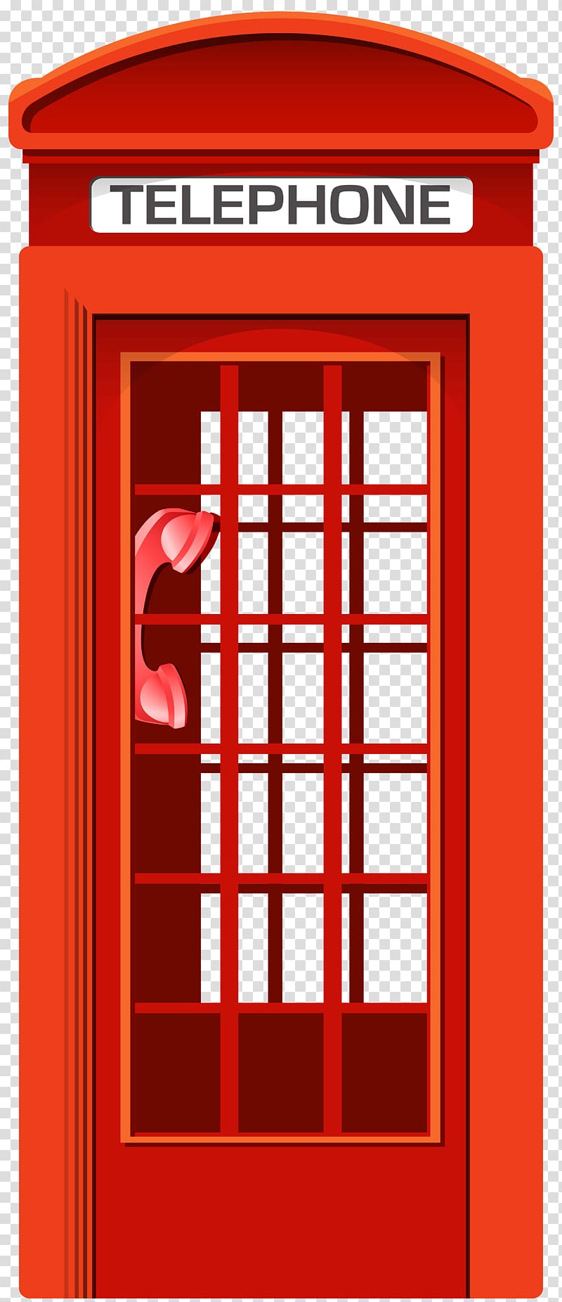 Telephone booth Telephony Red telephone box , booth transparent background PNG clipart