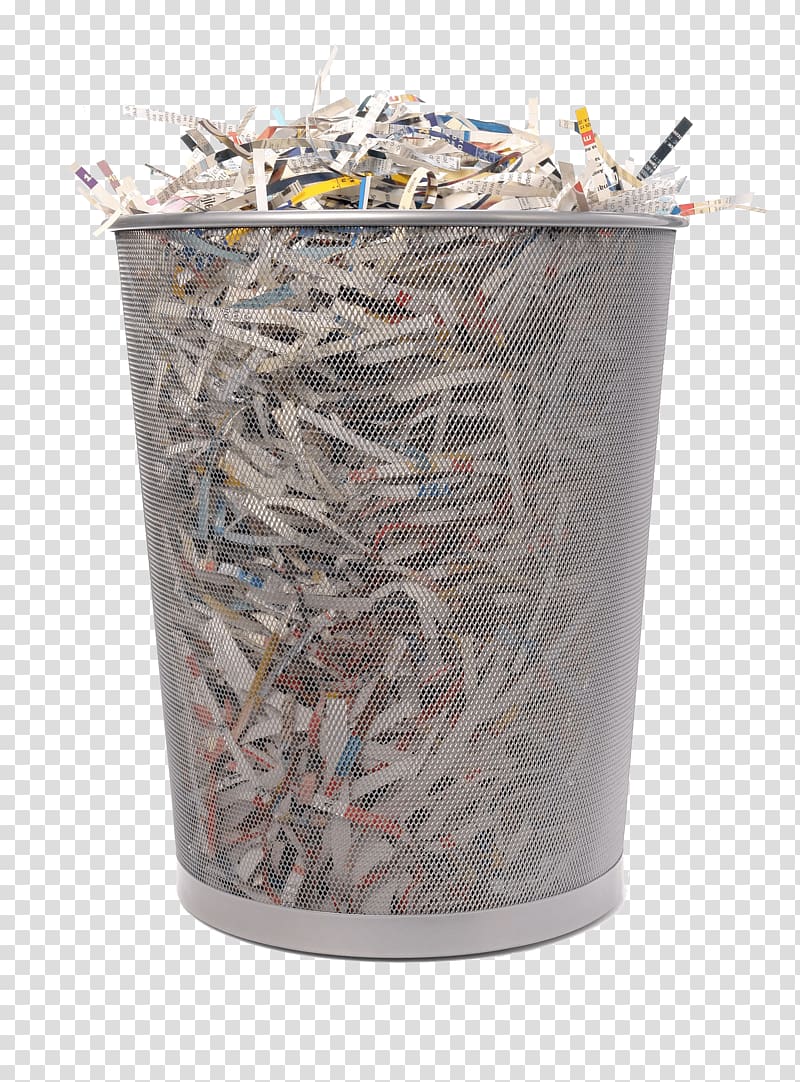 Corbeille à papier Alamy Rubbish Bins & Waste Paper Baskets, shredded transparent background PNG clipart