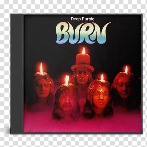 Burn Deep Purple in Rock Album Progressive rock, burn transparent background PNG clipart