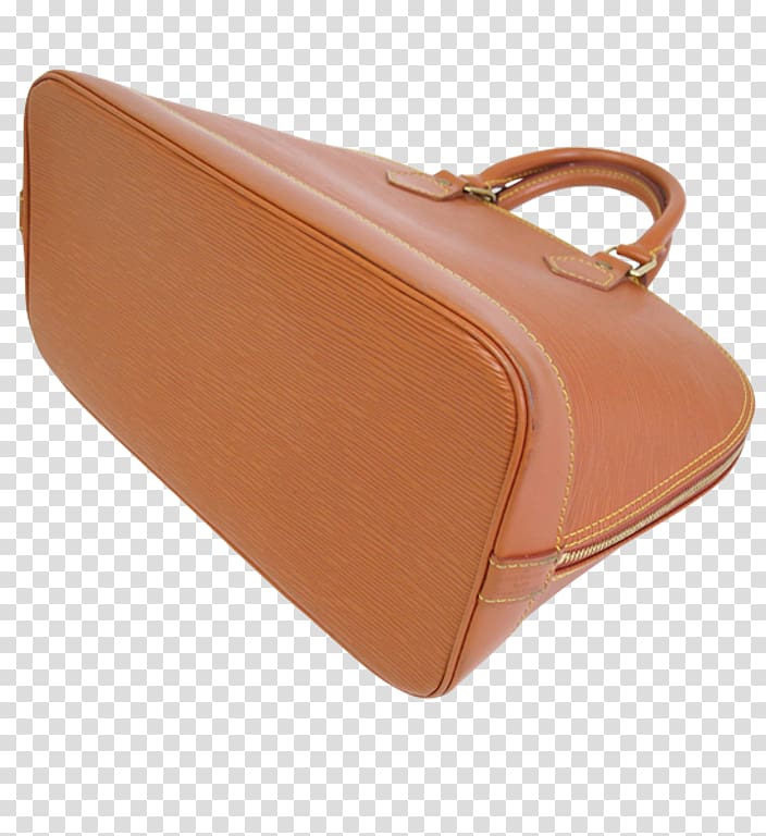 Handbag Leather Brown Caramel color, design transparent background PNG clipart
