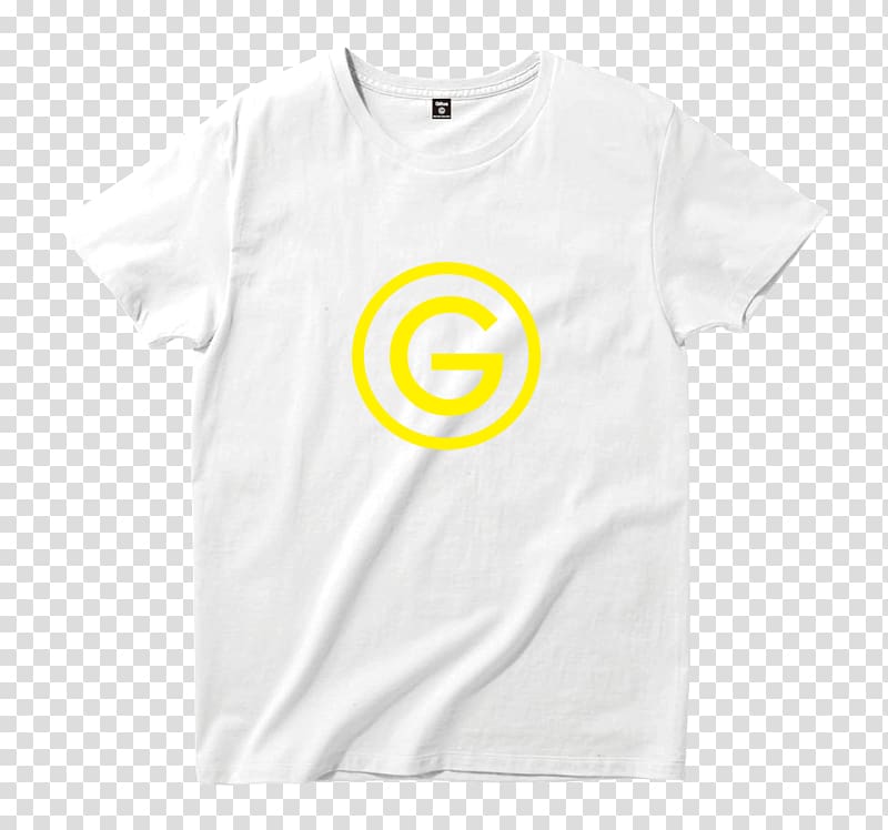 T-shirt Sleeve Skreened Neckline, Yellow Mark transparent background PNG clipart