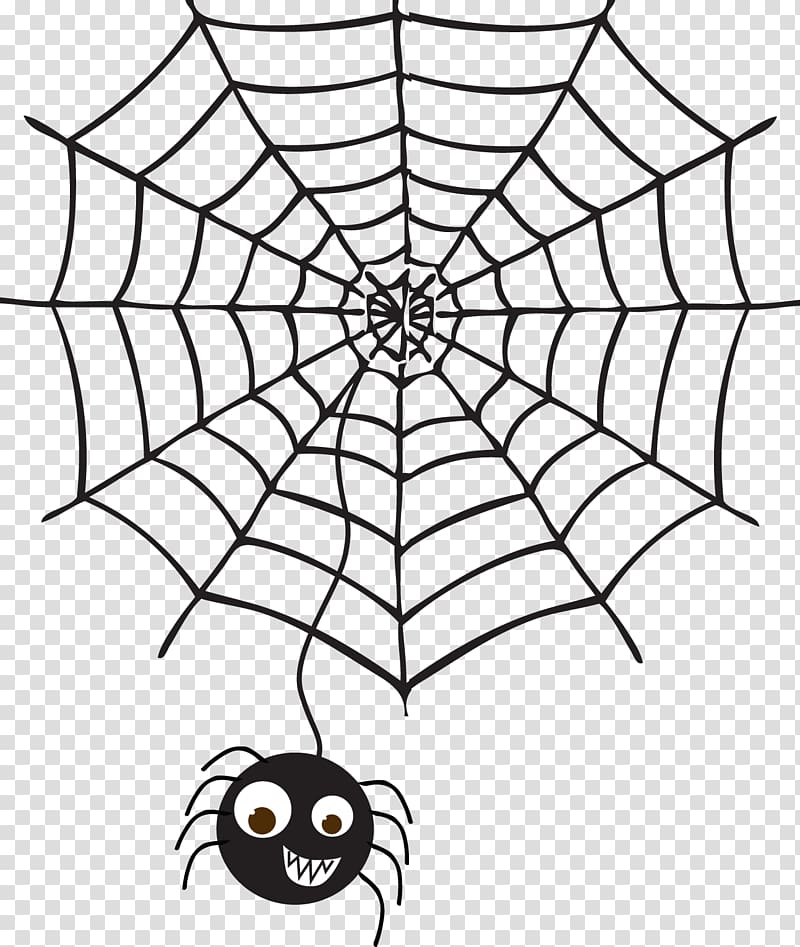 Spider web Drawing , halloween material transparent background PNG clipart