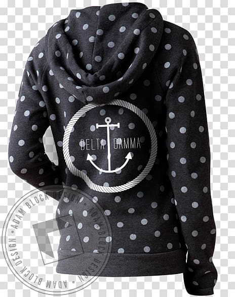 Sorority recruitment Hoodie National Panhellenic Conference Fraternities and sororities Pi Beta Phi, Polka Dot Pattern transparent background PNG clipart