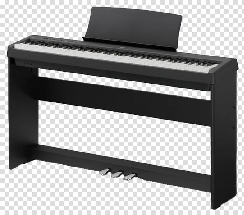 Kawai ES110 Kawai Musical Instruments Piano pedals Digital piano Keyboard, keyboard transparent background PNG clipart