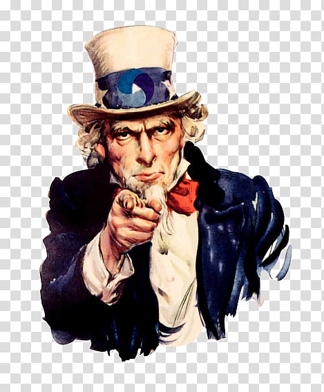 man pointing , James Montgomery Flagg Uncle Sam Poster Zazzle T-shirt, we need you transparent background PNG clipart