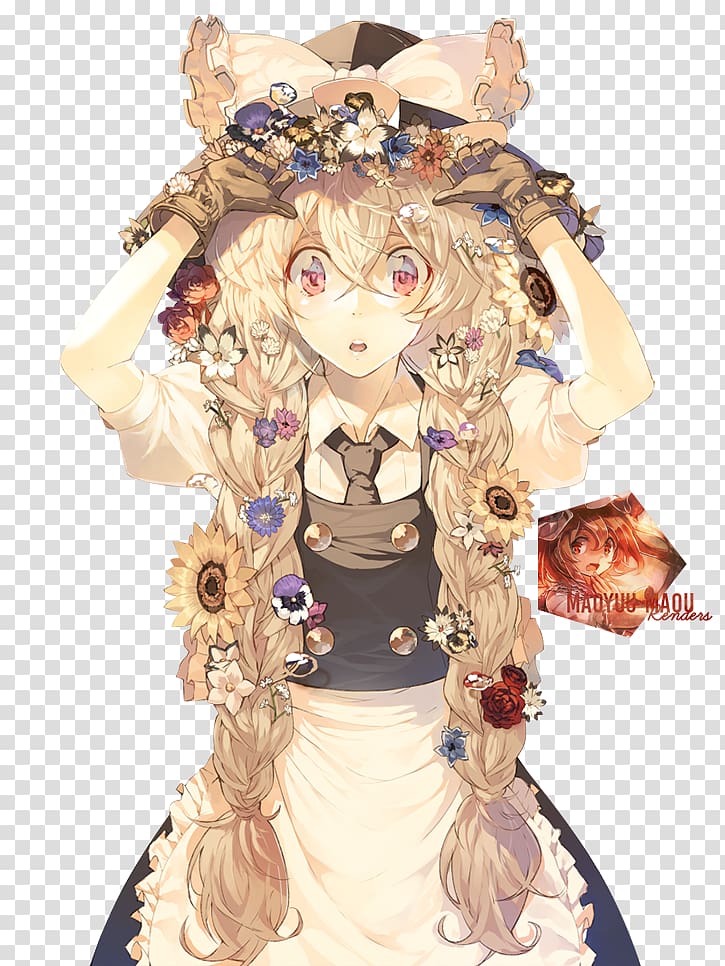 Marisa Kirisame Anime Touhou Project Pixiv, Anime transparent background PNG clipart