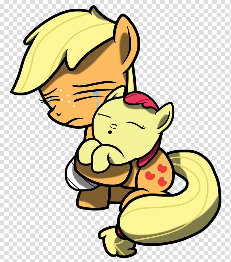 Applejack Sweetie Belle Apple Bloom Pony Infant, baby's breath transparent background PNG clipart