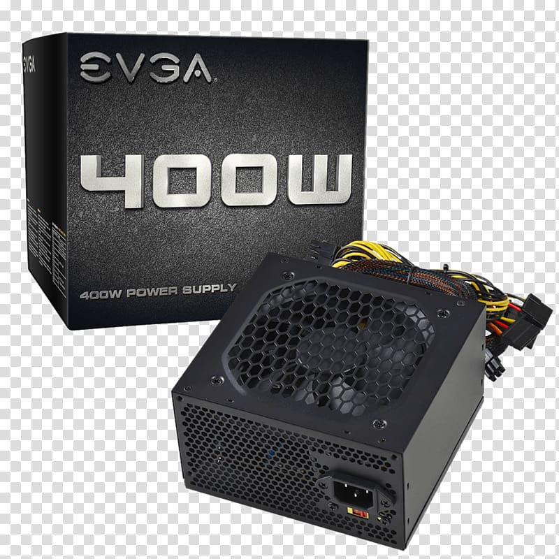 Power supply unit Power Converters EVGA Corporation Personal computer Desktop Computers, power supply transparent background PNG clipart