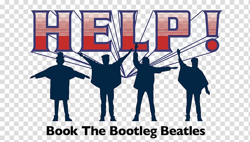 Help! The Beatles Silhouette Abbey Road Decal, Beatles Talent transparent background PNG clipart