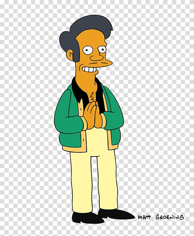Apu Nahasapeemapetilon Ned Flanders Homer Simpson Bart Simpson Kearney Zzyzwicz, Bart Simpson transparent background PNG clipart