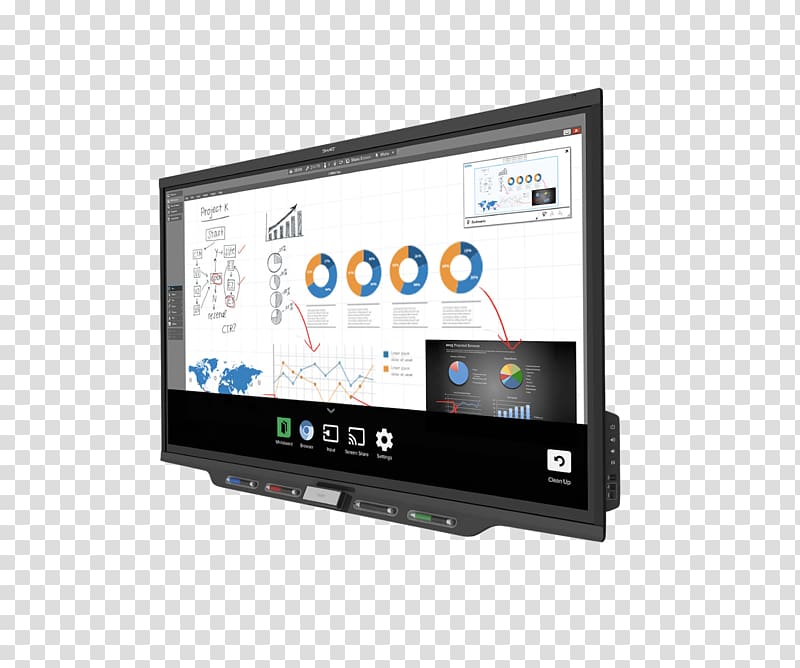 Interactive whiteboard Smart Technologies Touchscreen Document Cameras Interactivity, Business transparent background PNG clipart