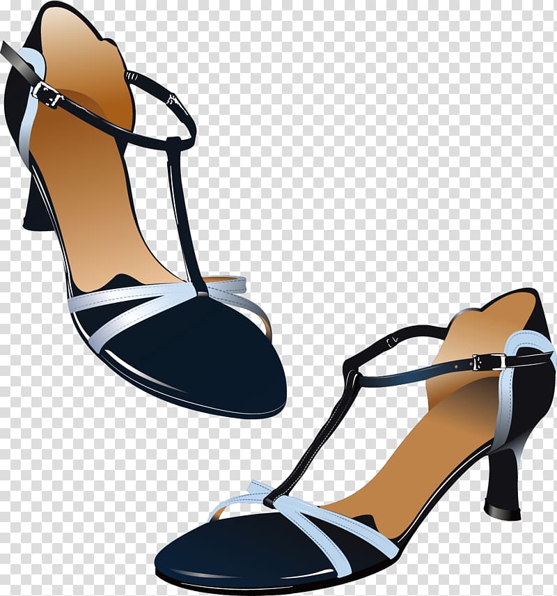 Slipper Shoe High-heeled footwear Sandal , High-heeled shoes transparent background PNG clipart