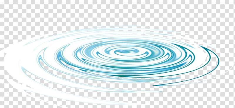Water Whirlpool, Blue circular pattern water ripples, water illustration transparent background PNG clipart