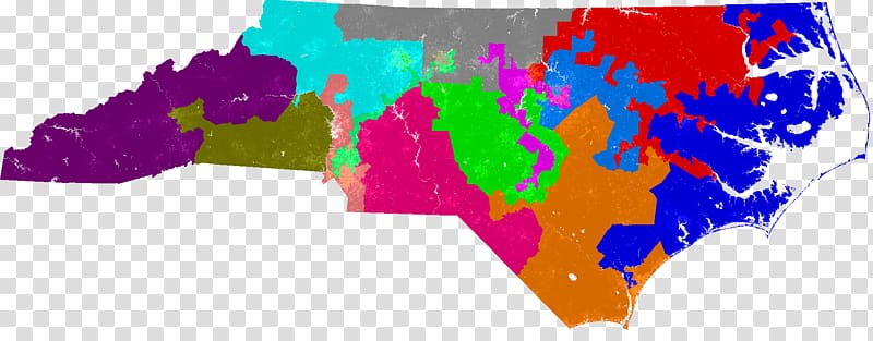 North Carolina\'s congressional districts Raised-relief map Terrain cartography, map transparent background PNG clipart