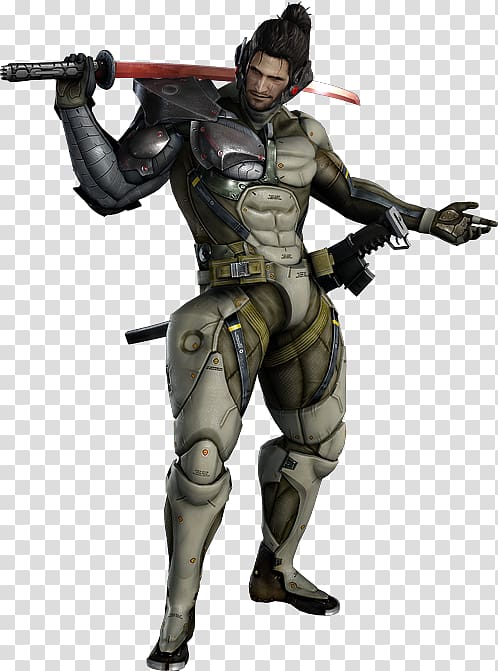 Metal Gear Rising: Revengeance Metal Gear Solid: Portable Ops Solid Snake Raiden, Neff Shinobi Crystal transparent background PNG clipart