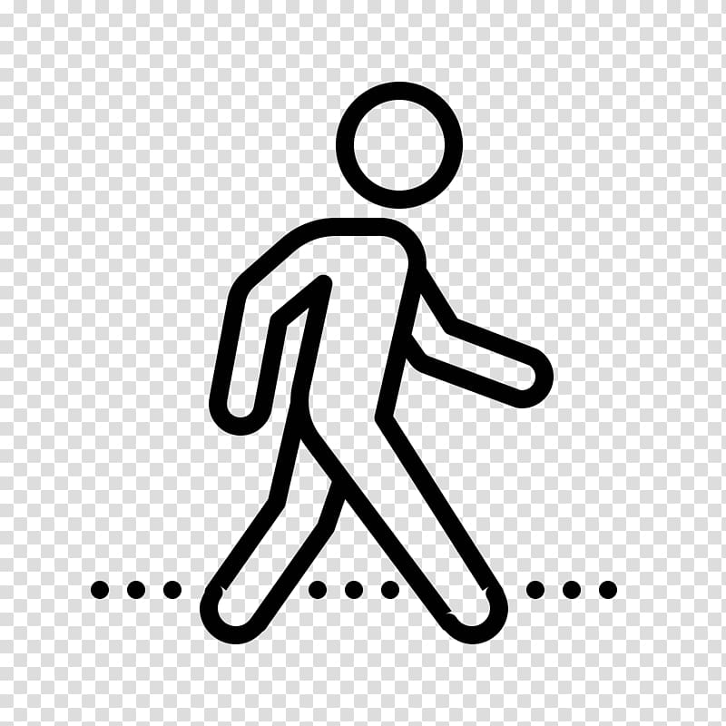 Computer Icons Walking Pedestrian , WALKERS transparent background PNG clipart