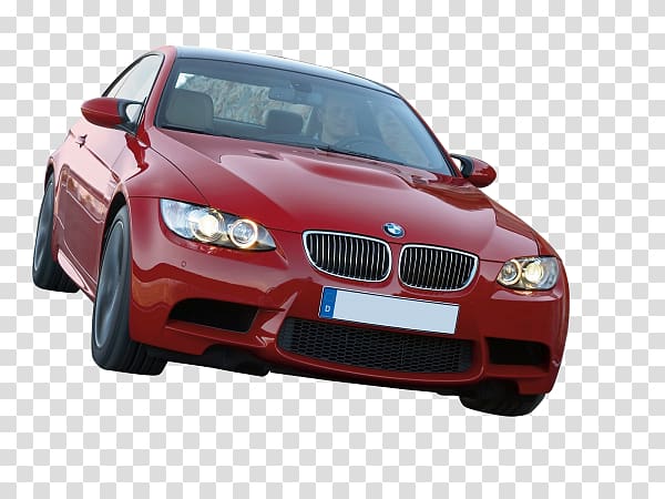 2018 BMW M3 Sports car 2009 BMW M3, Red Bmw transparent background PNG clipart