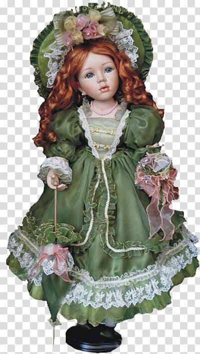 Bisque doll Porcelain Toy , doll transparent background PNG clipart