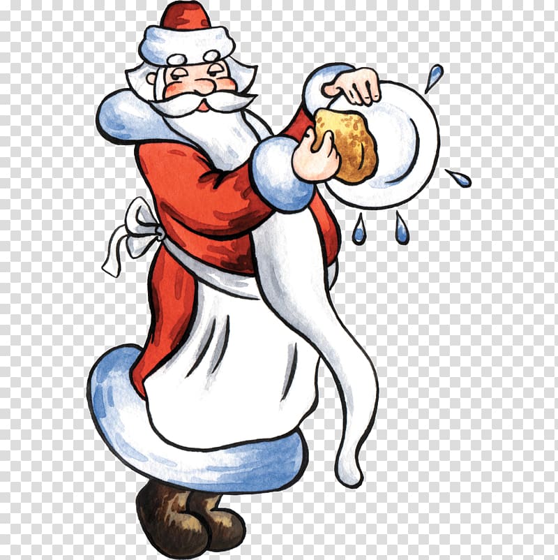 Ded Moroz Snegurochka Santa Claus Christmas , Santa Claus transparent background PNG clipart