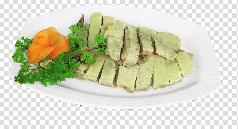 Domestic goose White cut chicken Vegetarian cuisine, Hakka goose transparent background PNG clipart