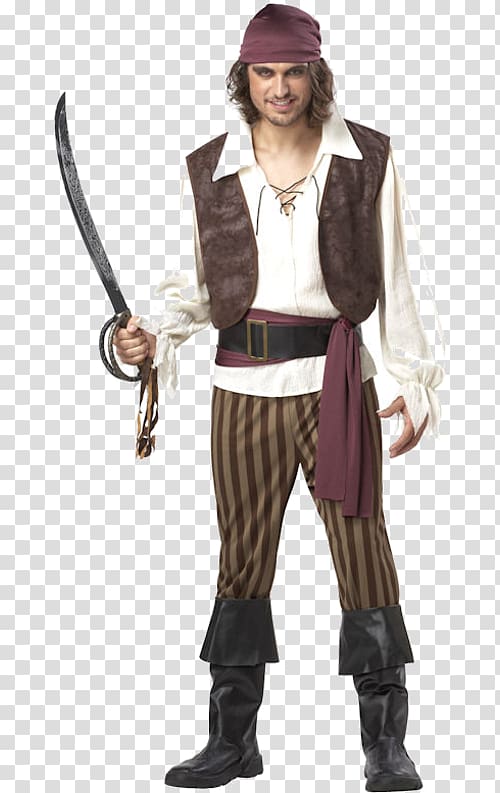 Amazon.com Costume party Piracy Clothing, Pirate transparent background PNG clipart