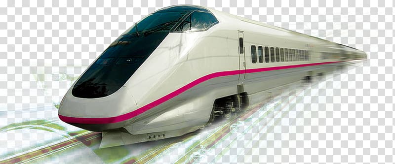 High-speed rail Train Track, No high-speed rail train transparent background PNG clipart