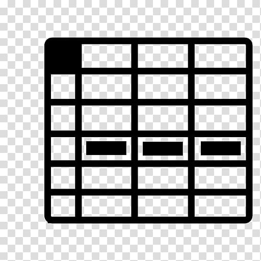 Microsoft Excel Table Computer Icons Spreadsheet Xls, table transparent background PNG clipart