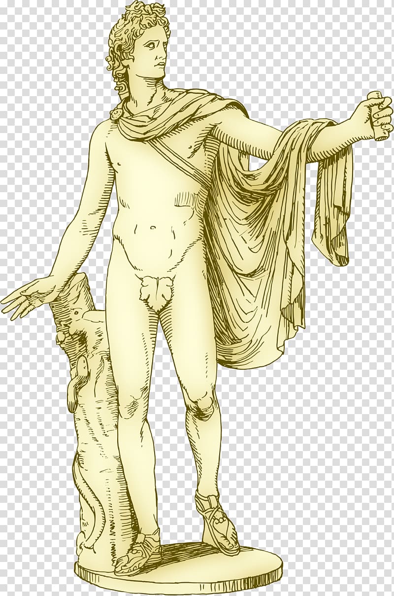 Apollo Belvedere Zeus Artemis Greek mythology, greece transparent background PNG clipart