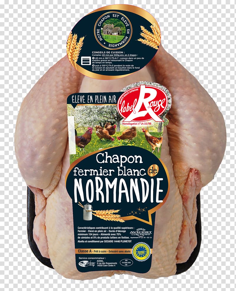 Label Rouge Label de qualité Meat Poultry Chicken as food, meat transparent background PNG clipart