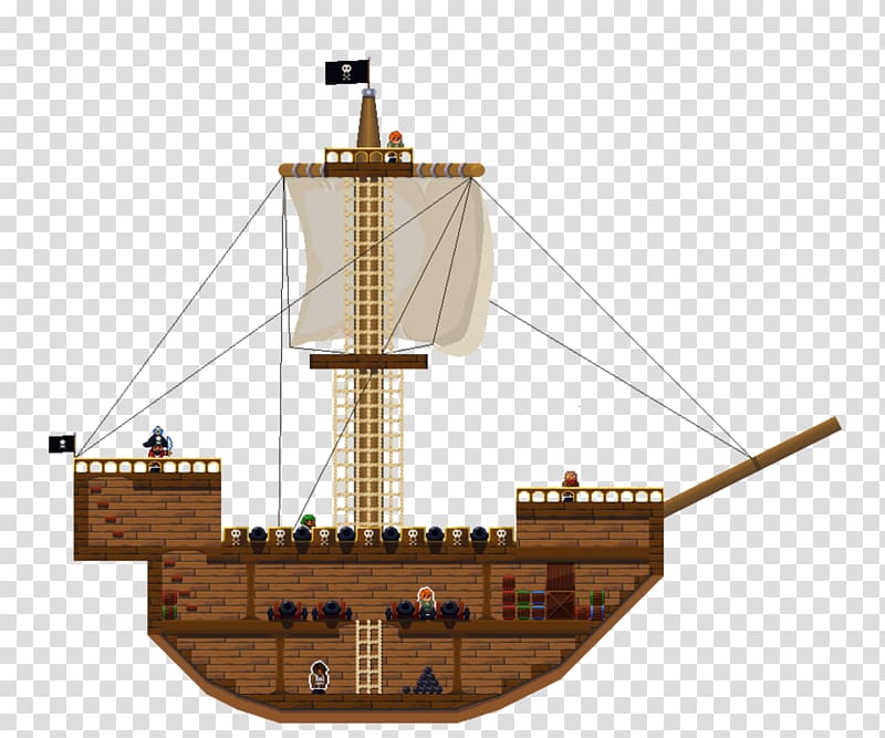 Ship of the line Pixel Piracy Cog Pixel art, Ship transparent background PNG clipart