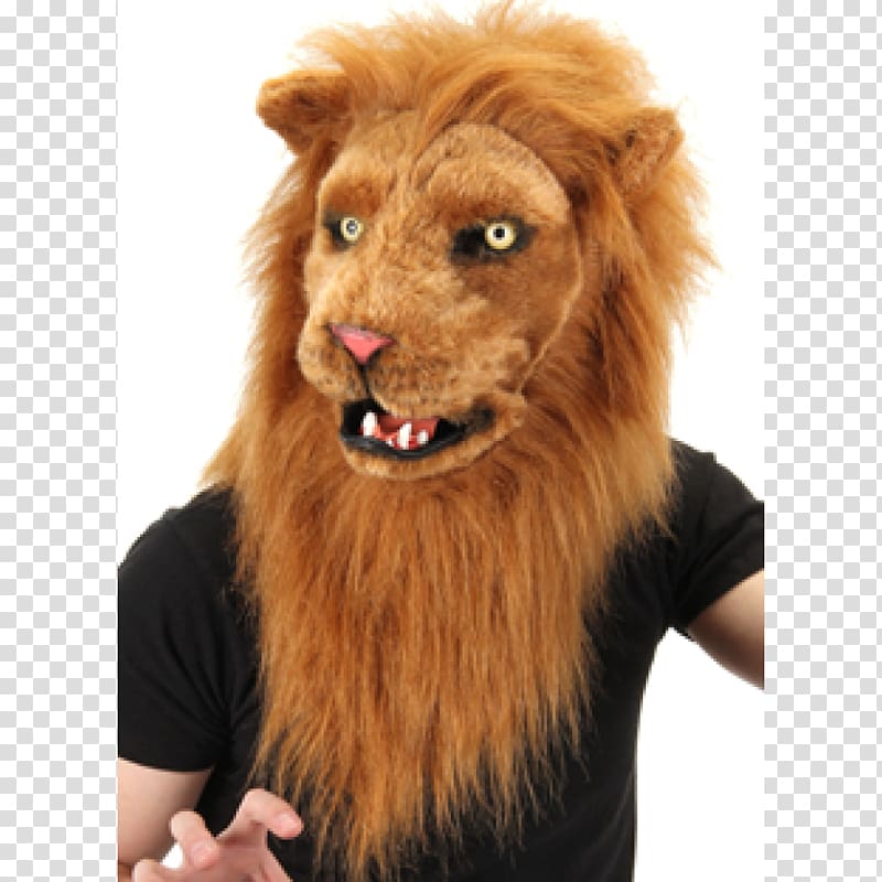 Lion mask Lion mask Cat Costume, lion transparent background PNG clipart