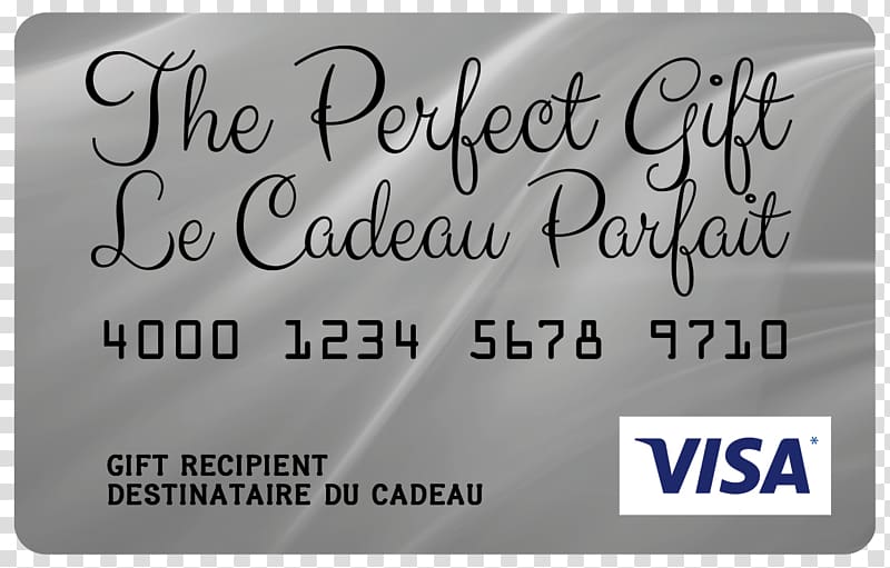 Gift card Stored-value card Visa Credit card, visa transparent background PNG clipart